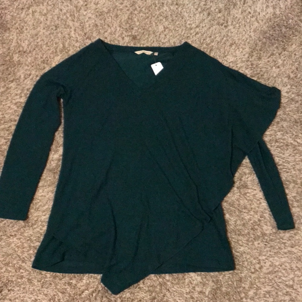Soft Surroundings Madeline Tunic in Jewel Green
